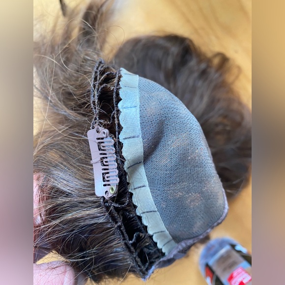 Raquel Welch- Human Hair TOPPER Memory Cap Monofilament Body Wave Layers - Picture 8 of 14